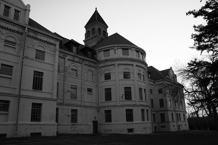 The sun sets on this beautiful campus of trees and open space.