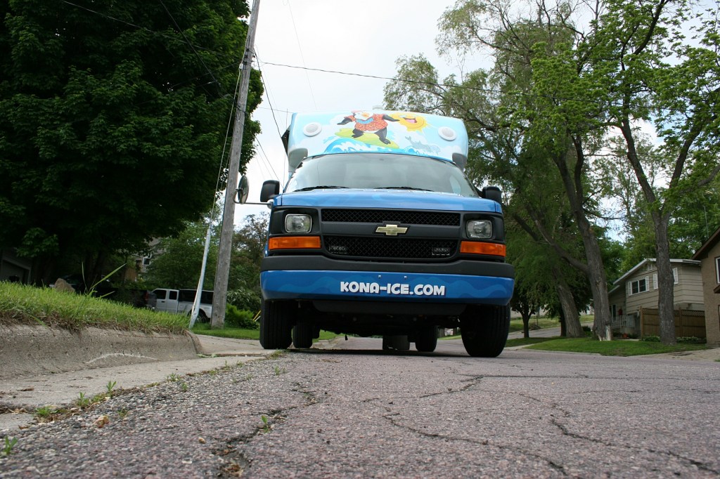 Parked on the side street by my house Wednesday afternoon.