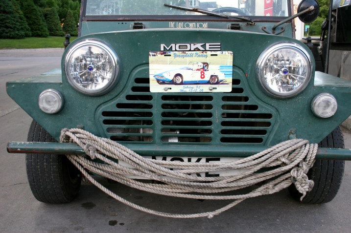 The race car photo on the front is of Robert Youngdahl. The rope? It's always been there.