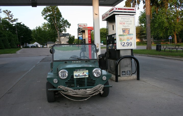 A 1969 Mini Moke