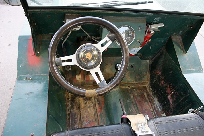 Youngdahl plans to keep his father's Moke 'as is."