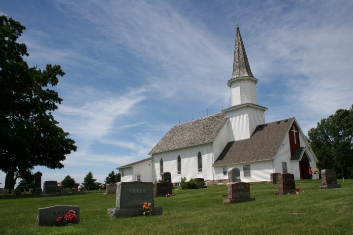 Moland Lutheran Church southwest of Kenyon.