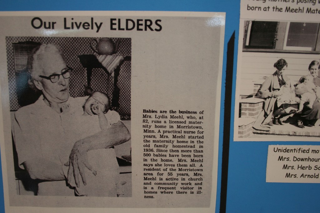 Mrs. Lydia Meehl, who helped so many Morristown area women birth their babies.