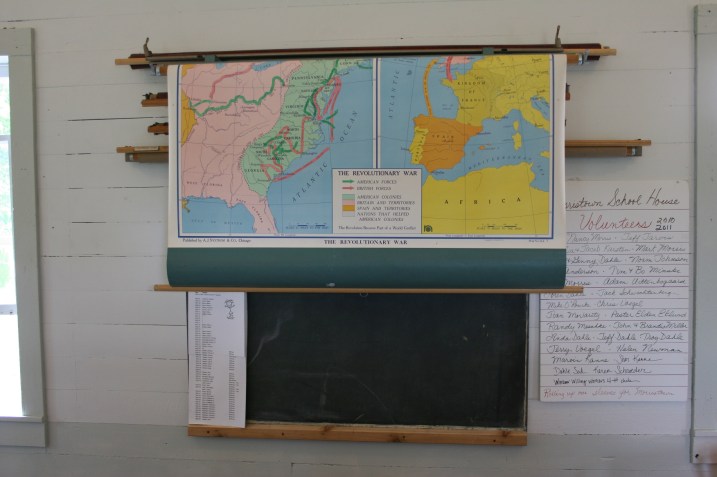 There's something about an old school map that takes me back to Vesta Elementary School, my childhood school.