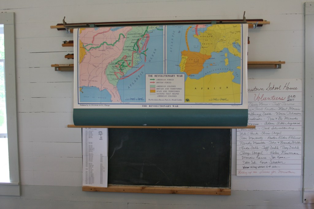 There's something about an old school map that takes me back to Vesta Elementary School, my childhood school.