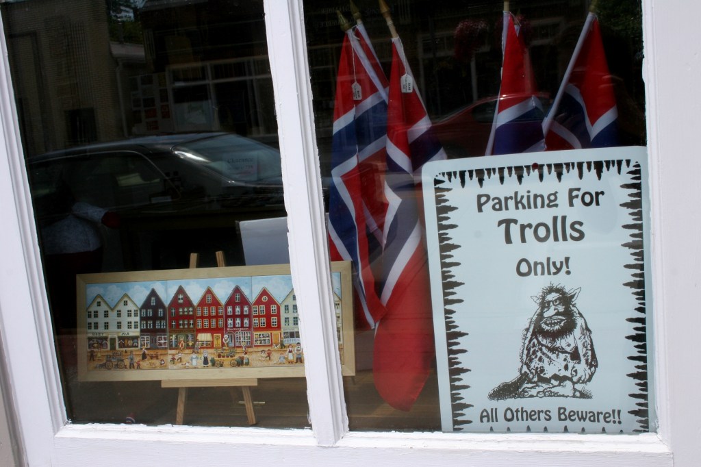 If you're of Norwegian ancestry, which I'm not, you'll especially enjoy Decorah. Be ware the trolls and gnomes.