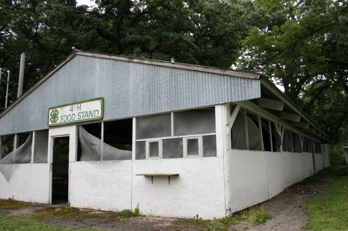 I expect (hope) the 4-H food stand will be repaired before the fair.