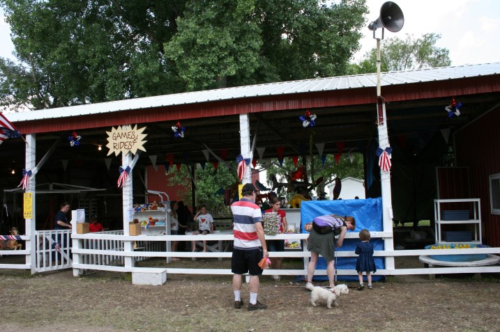 Fun for the kids in the games and rides building.