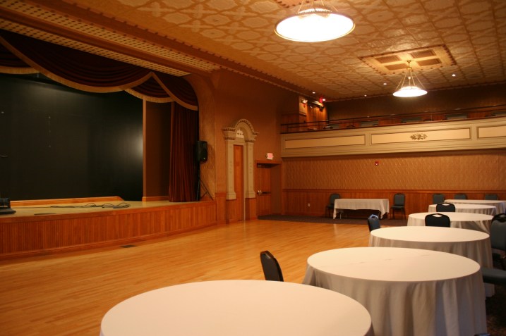Ask about touring the former opera house in the Steyer Building next to, and connected to, the hotel. Here's a view of the refurbished area, which is considerably different in lay-out from the original.