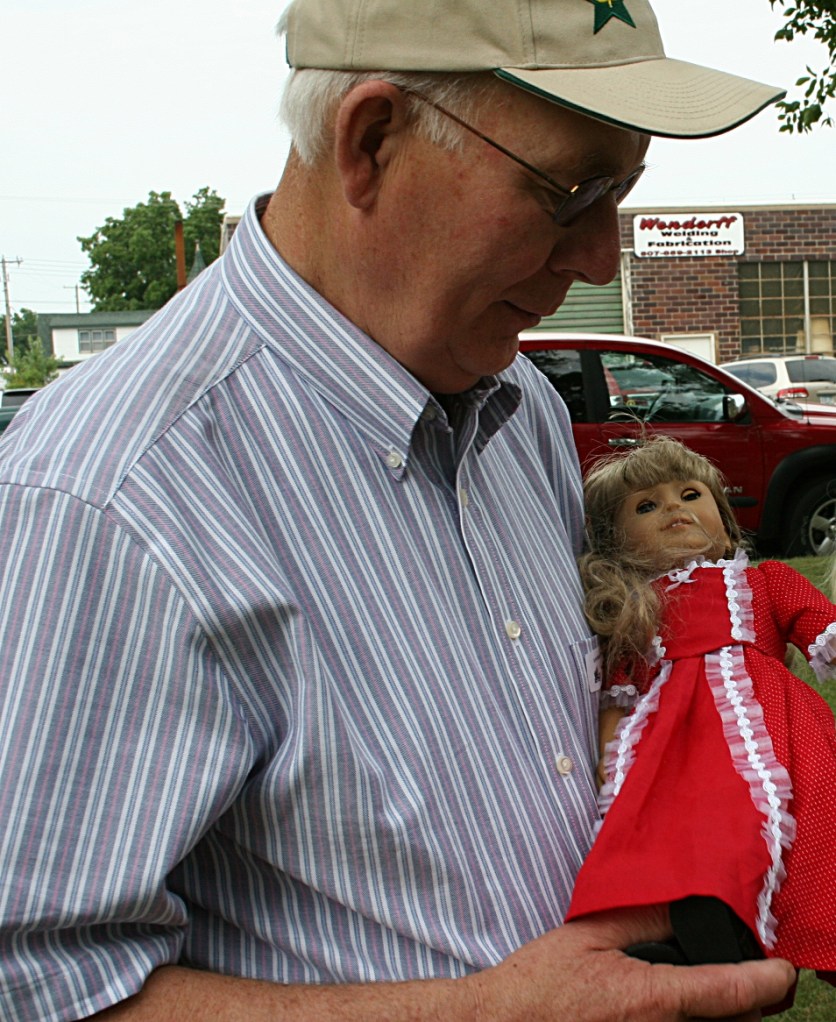 What grandpas won't do for their granddaughters.