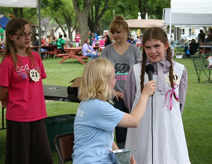 If the contestants were chosen solely on which most resembled my image of Laura, it would have been this contestant.