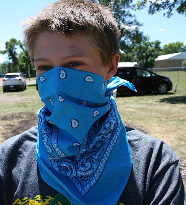 Denver, member of the blue team.