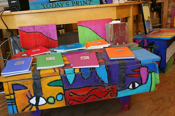 Storypeople books from which I chose one.