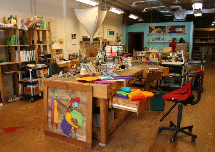 This studio is located in a different building than the one pictured above.