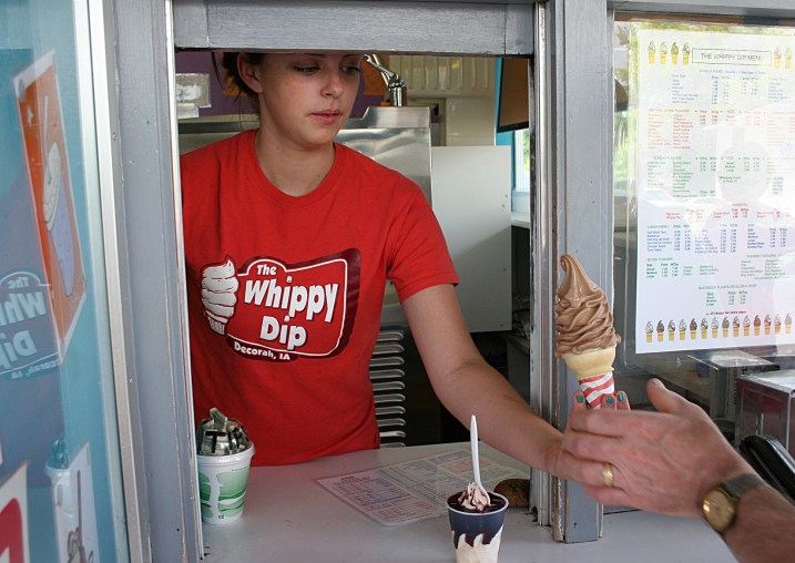 The Whippy Dip, ice cream