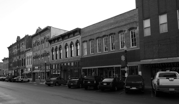 Central Avenue in downtown Faribault. Minnesota Prairie Roots file photo.