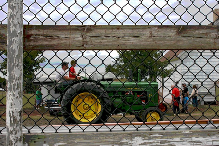 Passing a love of tractors on to the next generation.