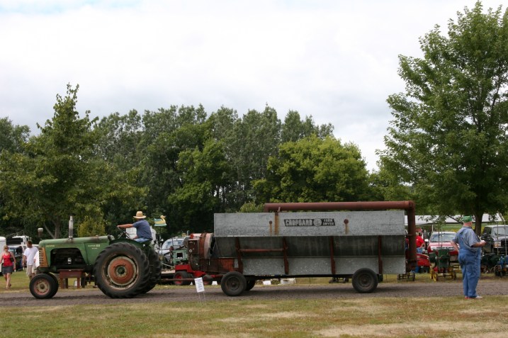 I spent many a childhood day playing in farm wagons, covered wagons in my western-themed eyes.