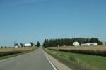 Harvest time, driving US Hwy&nbsp;14