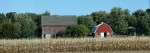 Harvest time, red&nbsp;barn