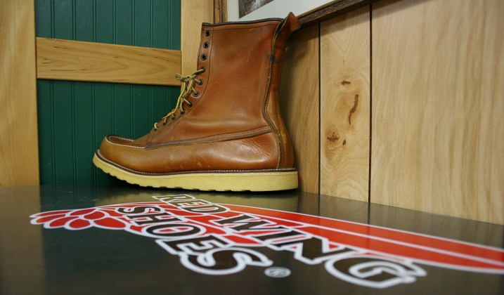 The store carries the ever popular Red Wing brand of shoes made in Red Wing, Minnesota.