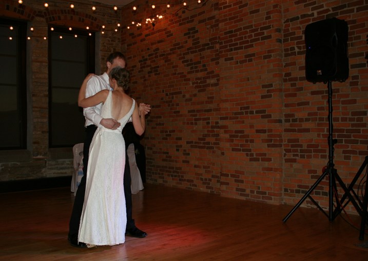 First dance...