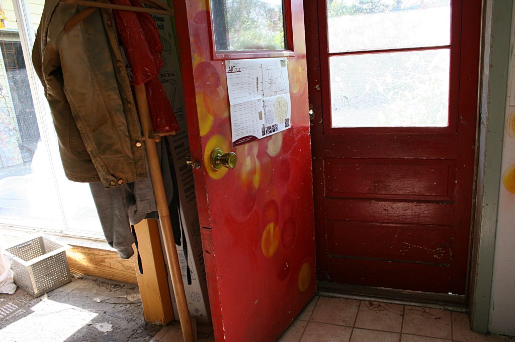 The entry to Wolcott Art.