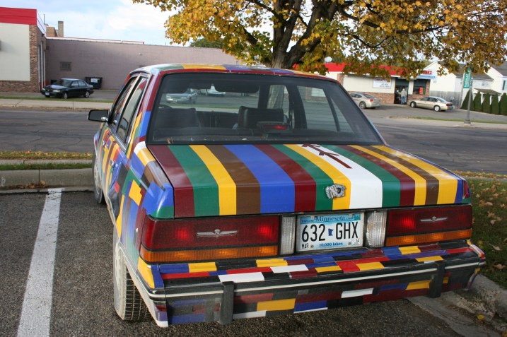 Car art, back of