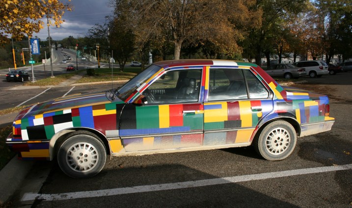 Car art, side view