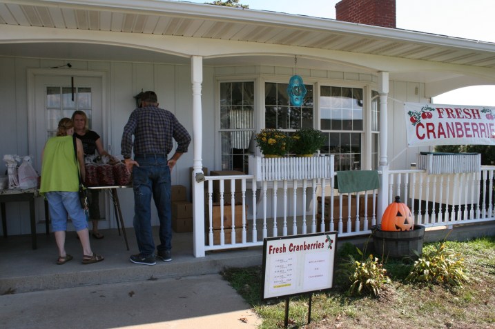 Teresa Rezin waits on customers.