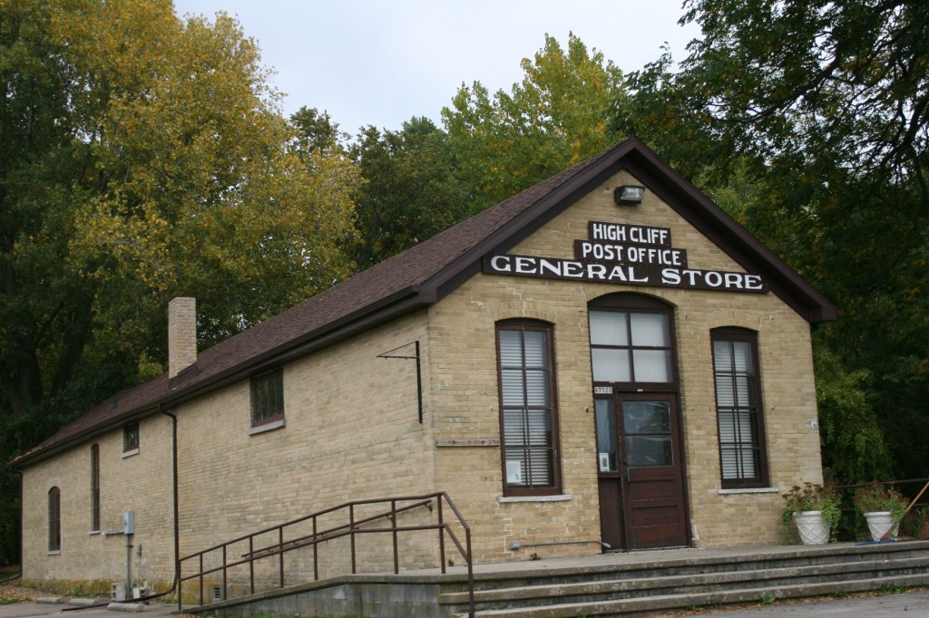 The only remaining building in 