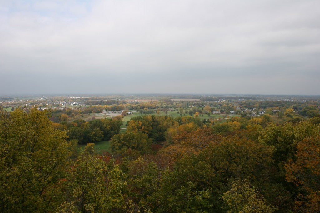 and the view from the tower. Photo by Miranda Helbling.