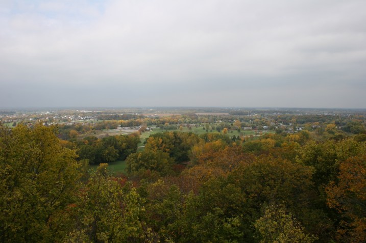 and the view from the tower. Photo by Miranda Helbling.
