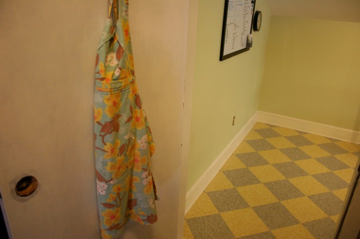 The door opens into Kip's studio.