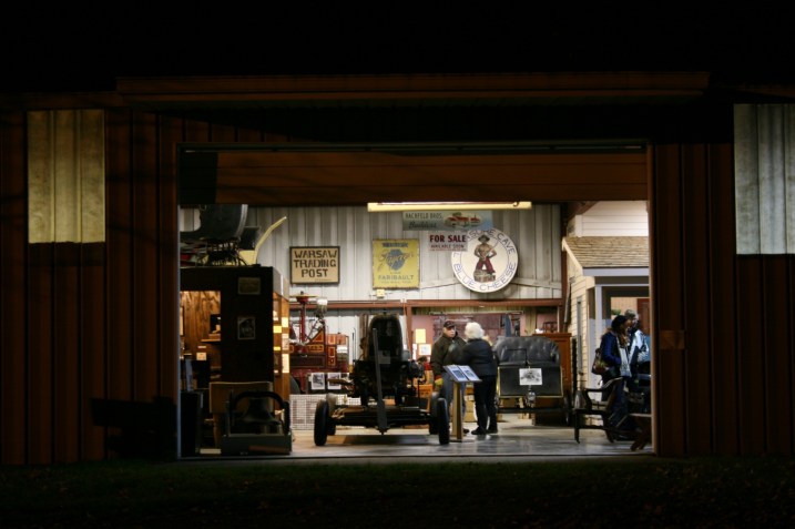 A peek at Heritage Hall.