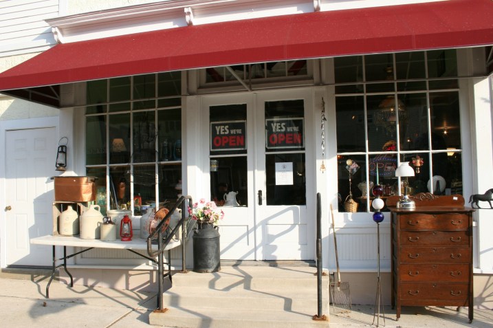 The entry to The Shop.