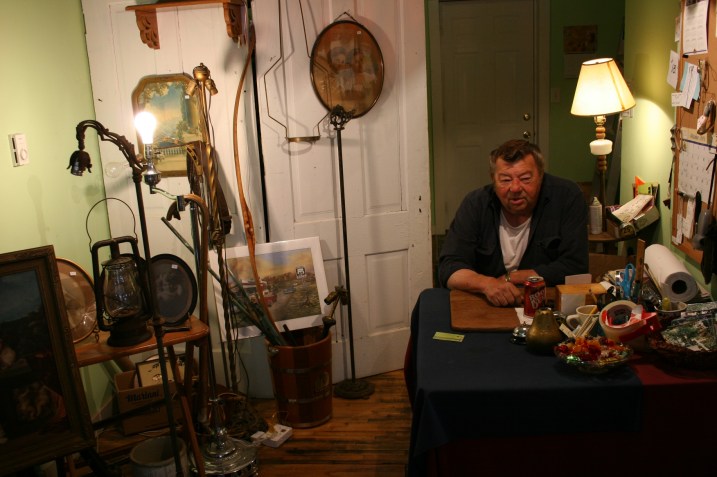 Friendly shopkeeper, Don Chier.