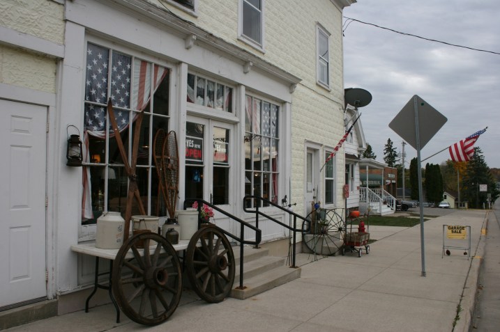 Our first glimpse of The Shop in October 2012. Minnesota Prairie Roots file photo.