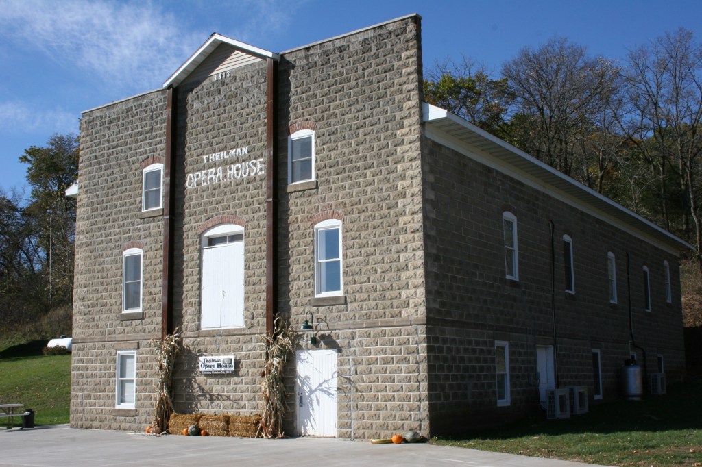 The restored Theilman Opera House.