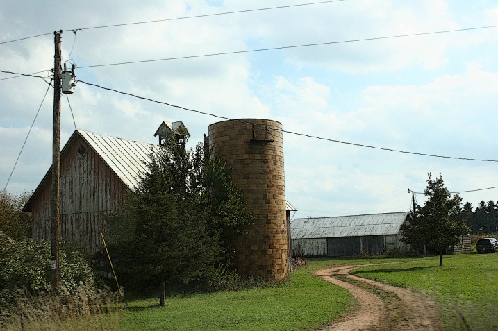 Along Wisconsin State Highway 21.