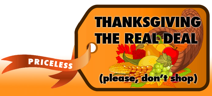 Thanksgiving the real deal logo