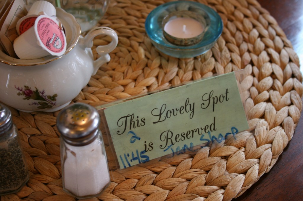 Reservations are taken.