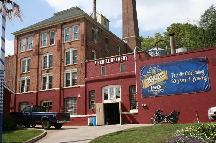 August Schell Brewing Company in New Ulm. Minnesota Prairie Roots file photo.