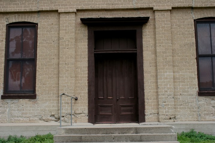 I found the doors of First Baptist Church locked while in Garden City this past July.