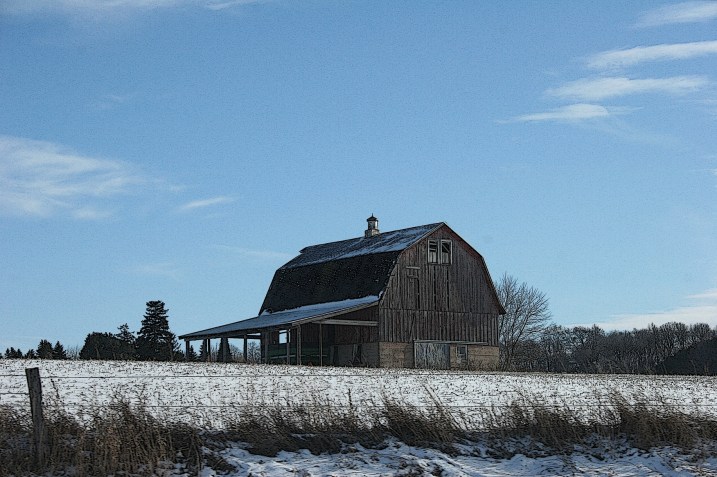 Barn on the way to Northfield