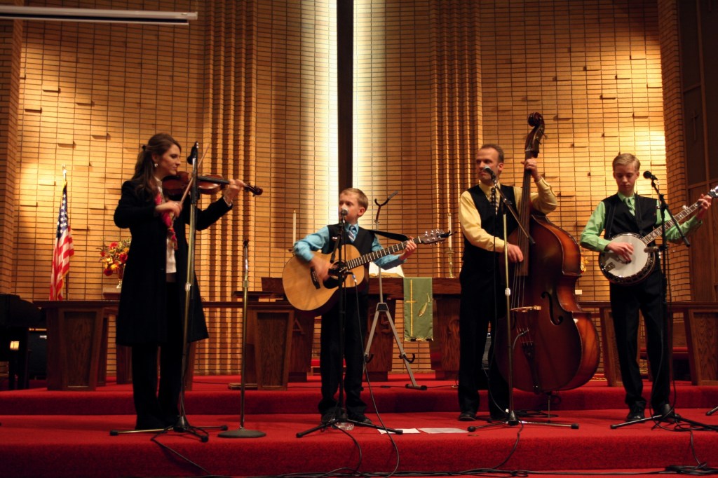 Benson Family Singers Rachelle, left, 