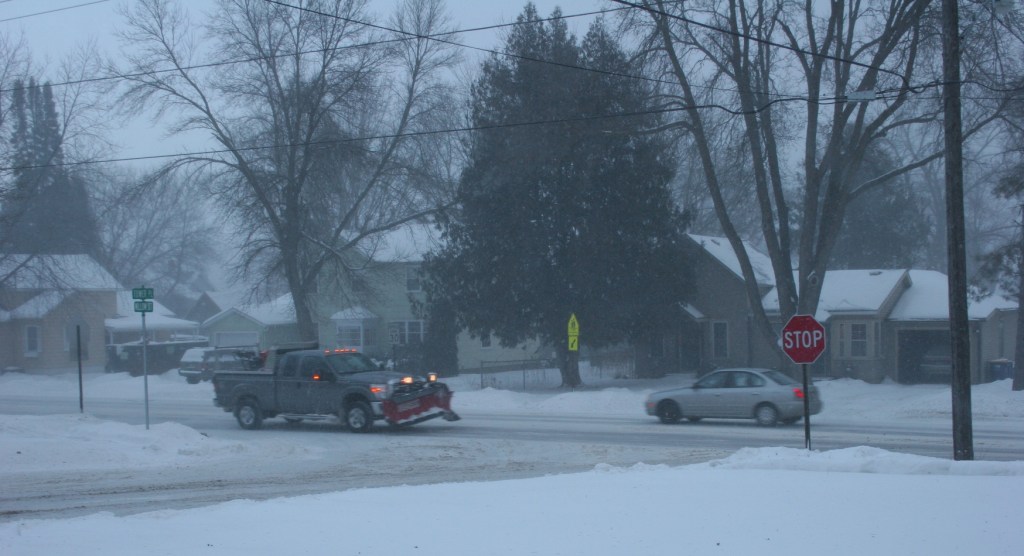 And then I turned the other direction to photography Willow Street, a main arterial street in Faribault.