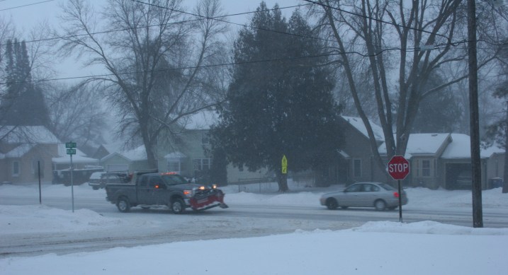 And then I turned the other direction to photography Willow Street, a main arterial street in Faribault.
