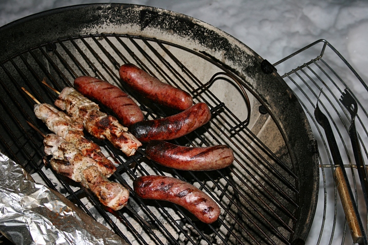 My husband loves brats and grills them in the winter along with meats that I will eat. Minnesota Prairie Roots file photo.