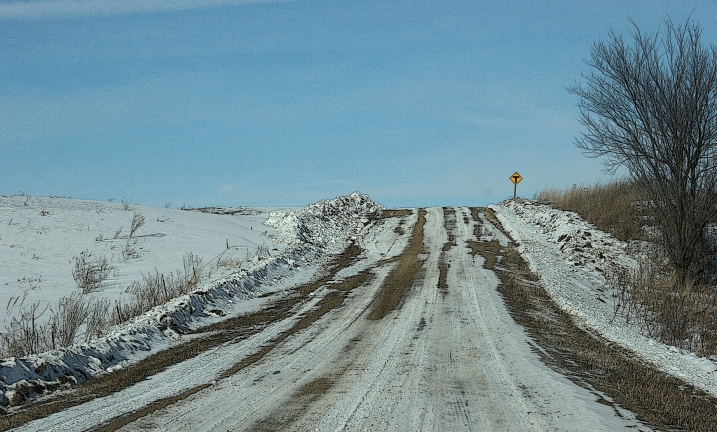 A drive along country gravel roads always uplifts me, no matter the season.